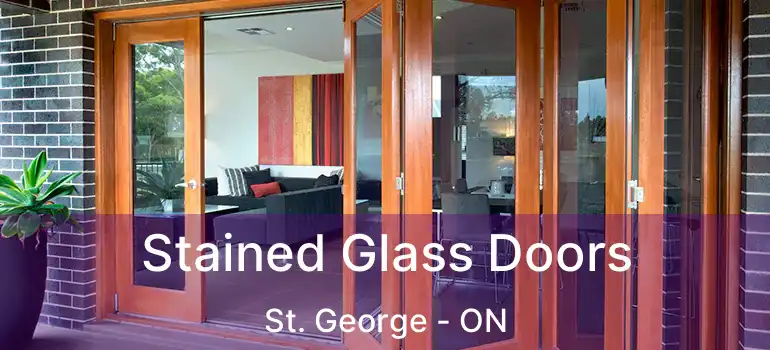  Stained Glass Doors St. George - ON
