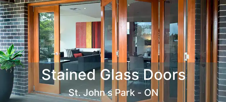  Stained Glass Doors St. John s Park - ON