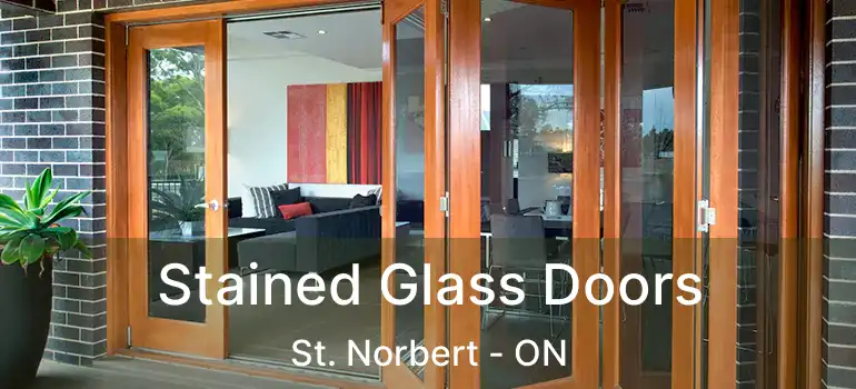  Stained Glass Doors St. Norbert - ON