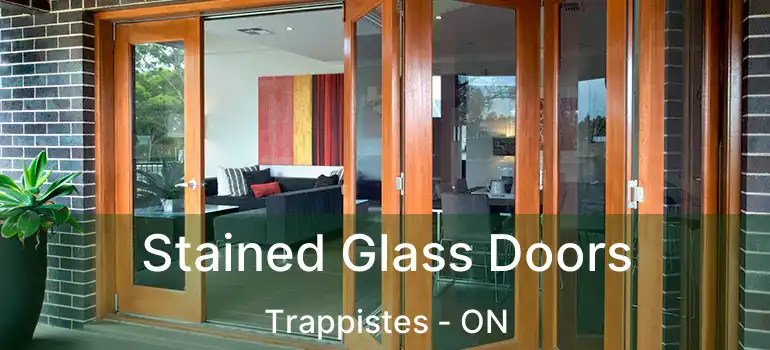  Stained Glass Doors Trappistes - ON