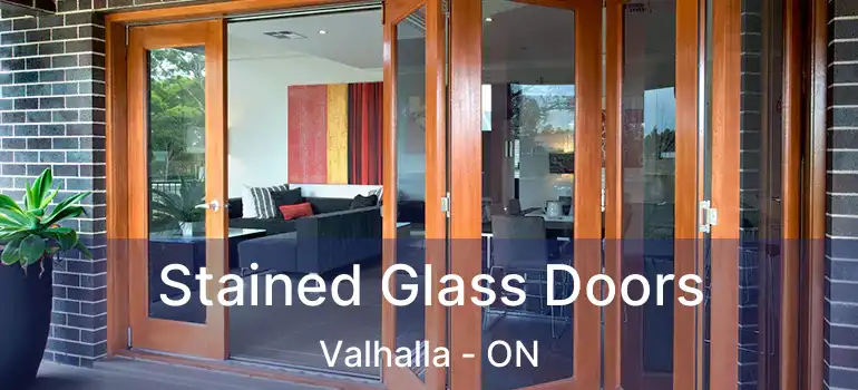  Stained Glass Doors Valhalla - ON