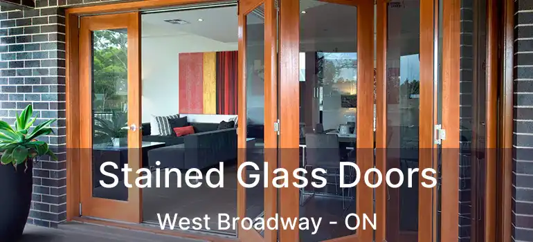  Stained Glass Doors West Broadway - ON