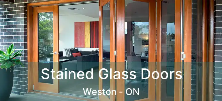  Stained Glass Doors Weston - ON