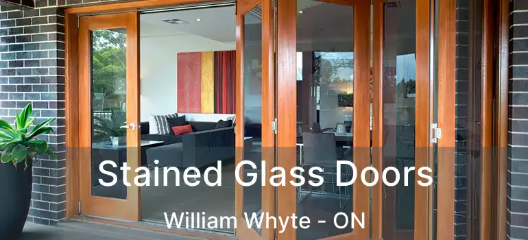  Stained Glass Doors William Whyte - ON