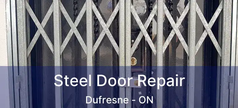  Steel Door Repair Dufresne - ON