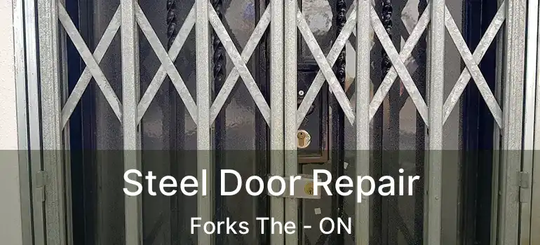  Steel Door Repair Forks The - ON