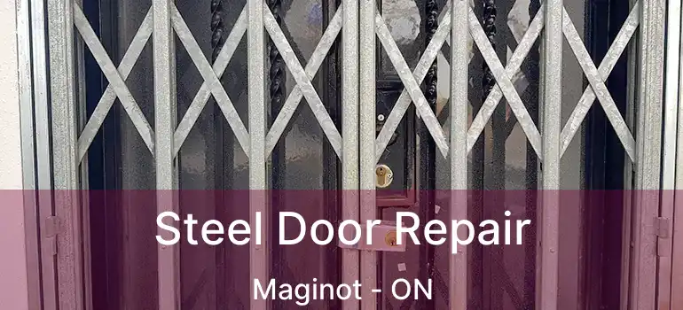  Steel Door Repair Maginot - ON