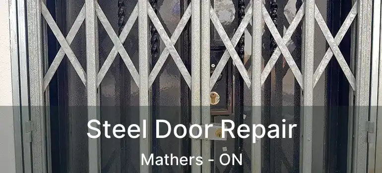  Steel Door Repair Mathers - ON