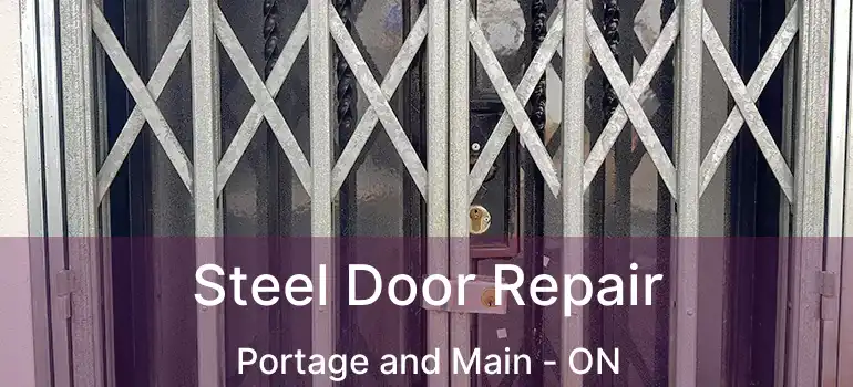  Steel Door Repair Portage and Main - ON