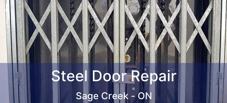  Steel Door Repair Sage Creek - ON