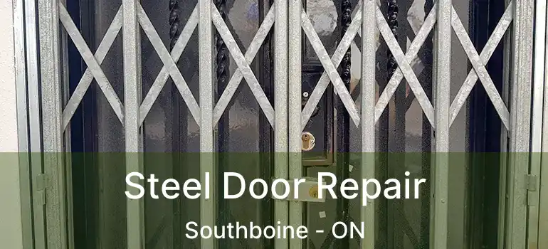  Steel Door Repair Southboine - ON