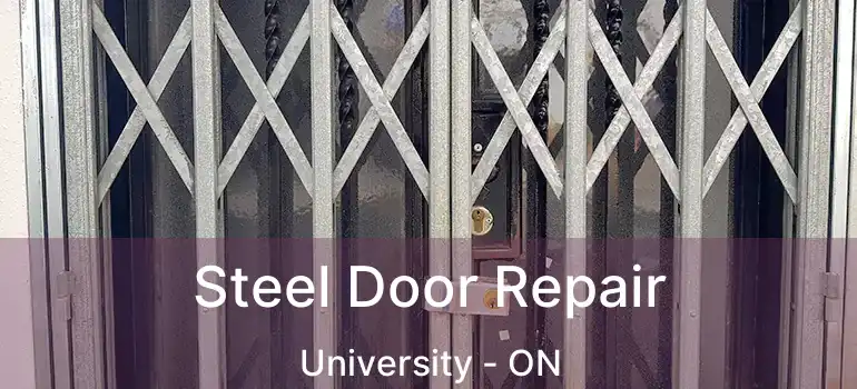  Steel Door Repair University - ON