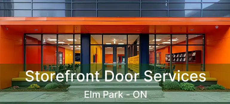  Storefront Door Services Elm Park - ON