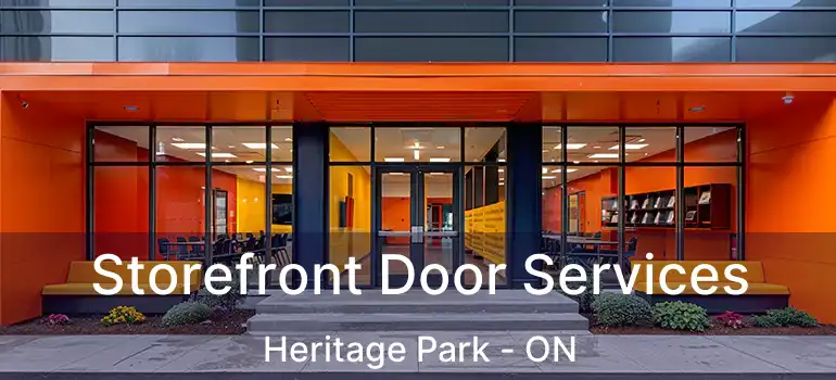 Storefront Door Services Heritage Park - ON
