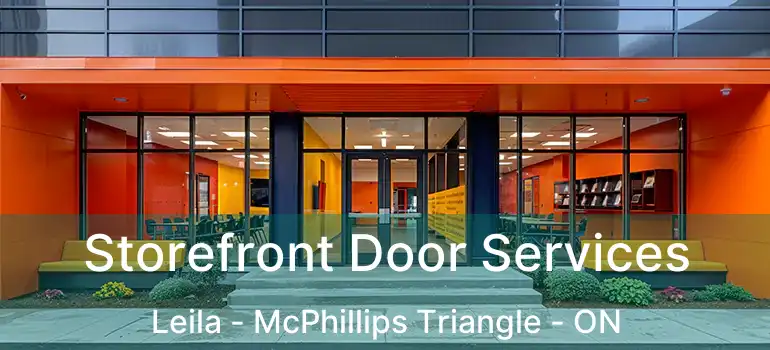  Storefront Door Services Leila - McPhillips Triangle - ON