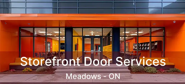  Storefront Door Services Meadows - ON