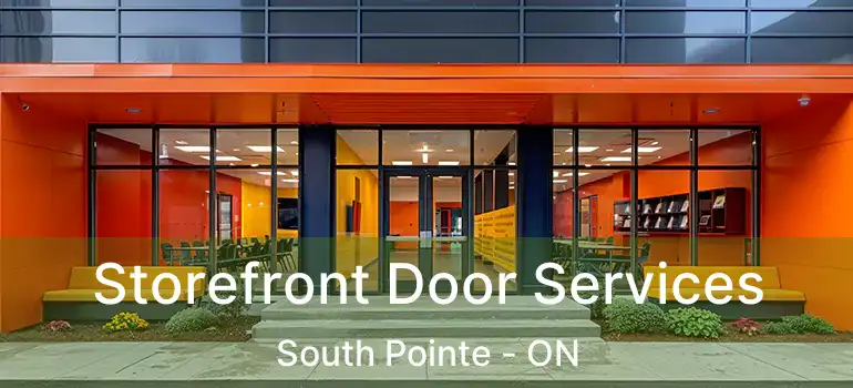 Storefront Door Services South Pointe - ON
