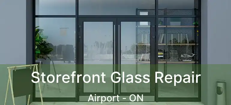  Storefront Glass Repair Airport - ON