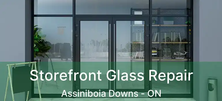  Storefront Glass Repair Assiniboia Downs - ON