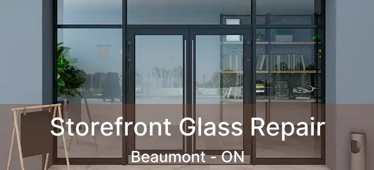  Storefront Glass Repair Beaumont - ON