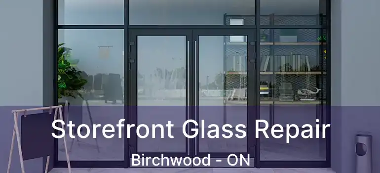  Storefront Glass Repair Birchwood - ON