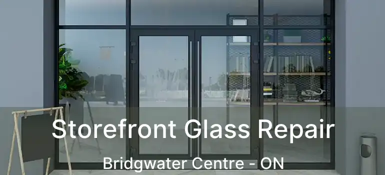  Storefront Glass Repair Bridgwater Centre - ON