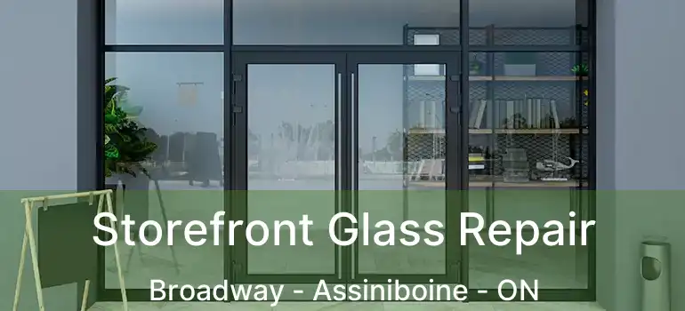  Storefront Glass Repair Broadway - Assiniboine - ON