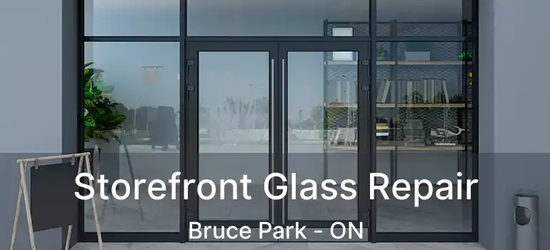  Storefront Glass Repair Bruce Park - ON
