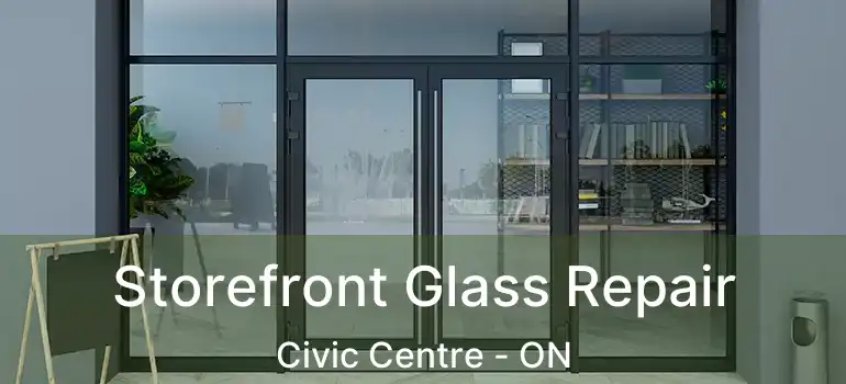  Storefront Glass Repair Civic Centre - ON