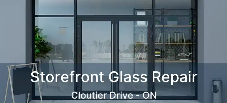  Storefront Glass Repair Cloutier Drive - ON