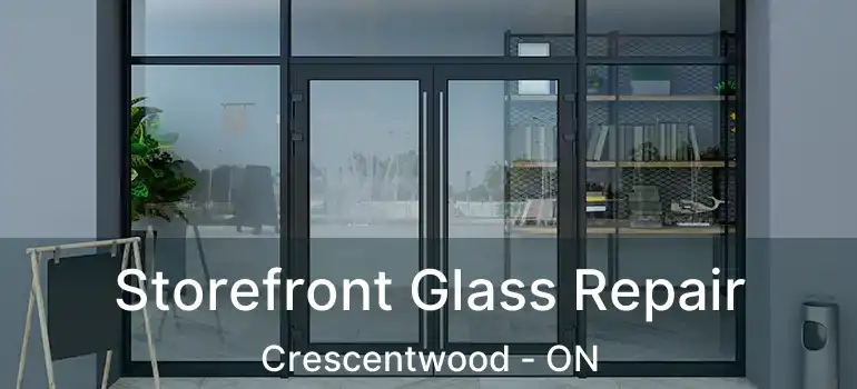  Storefront Glass Repair Crescentwood - ON