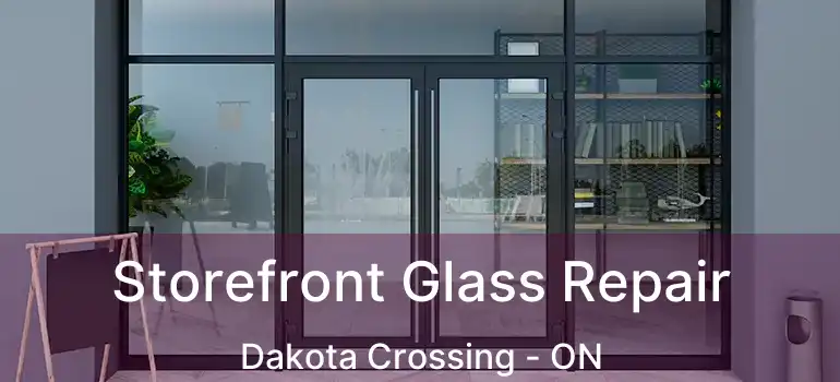  Storefront Glass Repair Dakota Crossing - ON