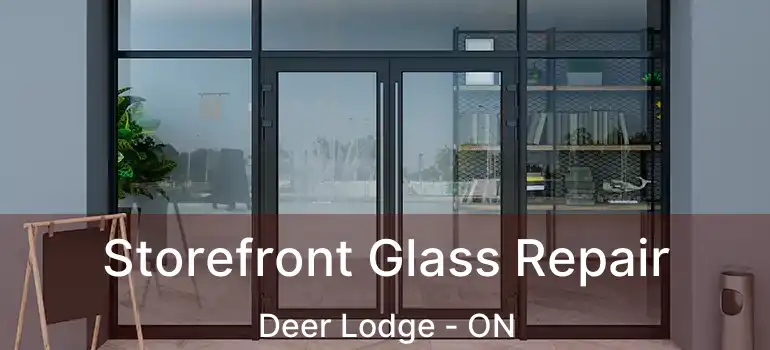  Storefront Glass Repair Deer Lodge - ON