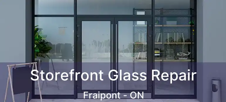  Storefront Glass Repair Fraipont - ON