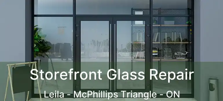  Storefront Glass Repair Leila - McPhillips Triangle - ON