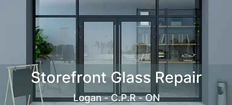  Storefront Glass Repair Logan - C.P.R - ON