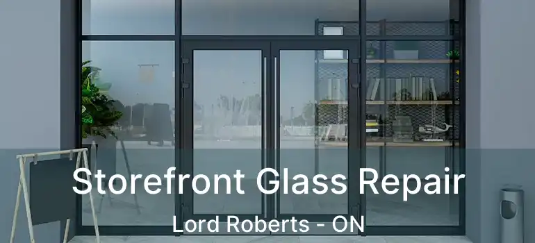  Storefront Glass Repair Lord Roberts - ON