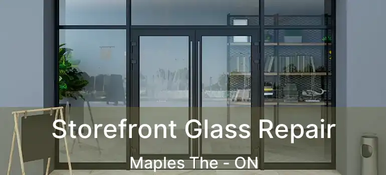  Storefront Glass Repair Maples The - ON