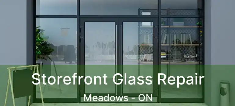  Storefront Glass Repair Meadows - ON