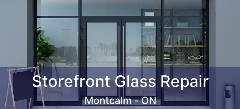  Storefront Glass Repair Montcalm - ON