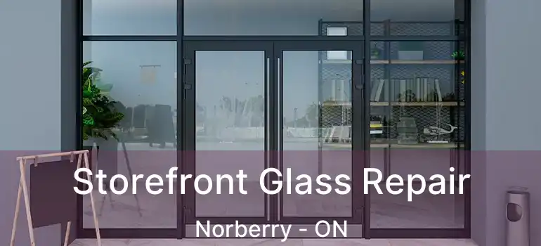  Storefront Glass Repair Norberry - ON