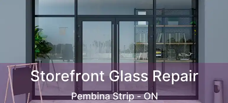  Storefront Glass Repair Pembina Strip - ON