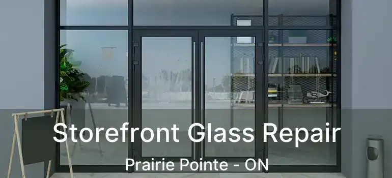  Storefront Glass Repair Prairie Pointe - ON