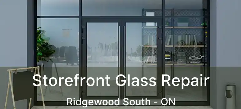  Storefront Glass Repair Ridgewood South - ON