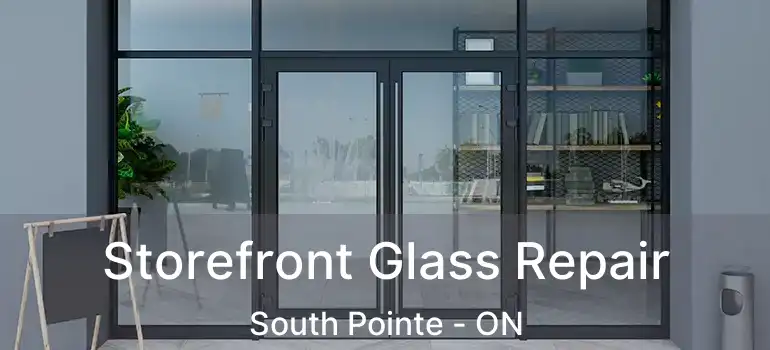  Storefront Glass Repair South Pointe - ON