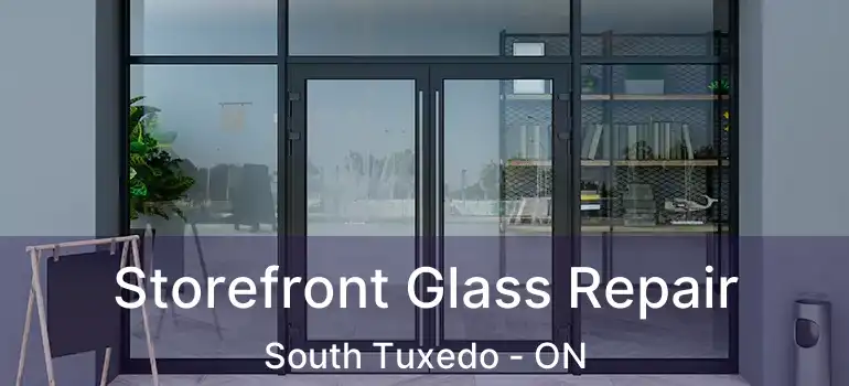  Storefront Glass Repair South Tuxedo - ON