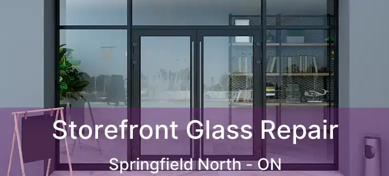  Storefront Glass Repair Springfield North - ON