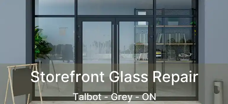  Storefront Glass Repair Talbot - Grey - ON