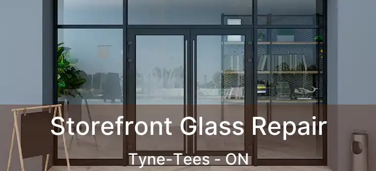  Storefront Glass Repair Tyne-Tees - ON