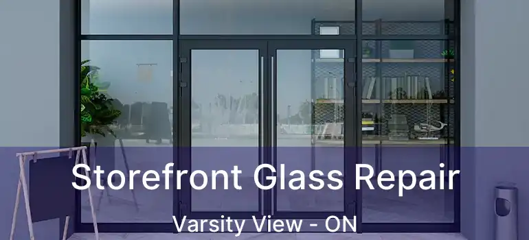  Storefront Glass Repair Varsity View - ON